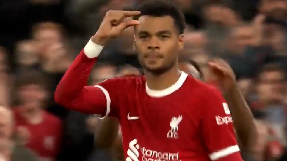 گل اول لیورپول به لسترسیتی (کودی گاکپو)