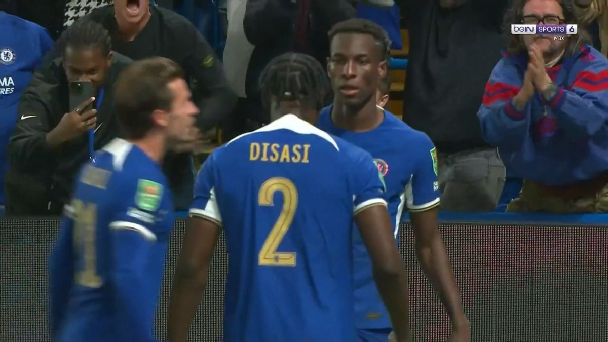 گل اول چلسی به برایتون (نیکولاس جکسون)