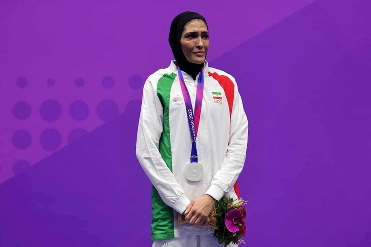الهه منصوریان به مدال طلا نرسید