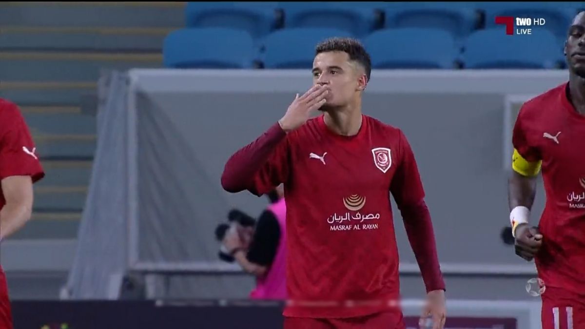 سوپرگل فیلیپ کوتینیو برای الدحیل مقابل المرخیه