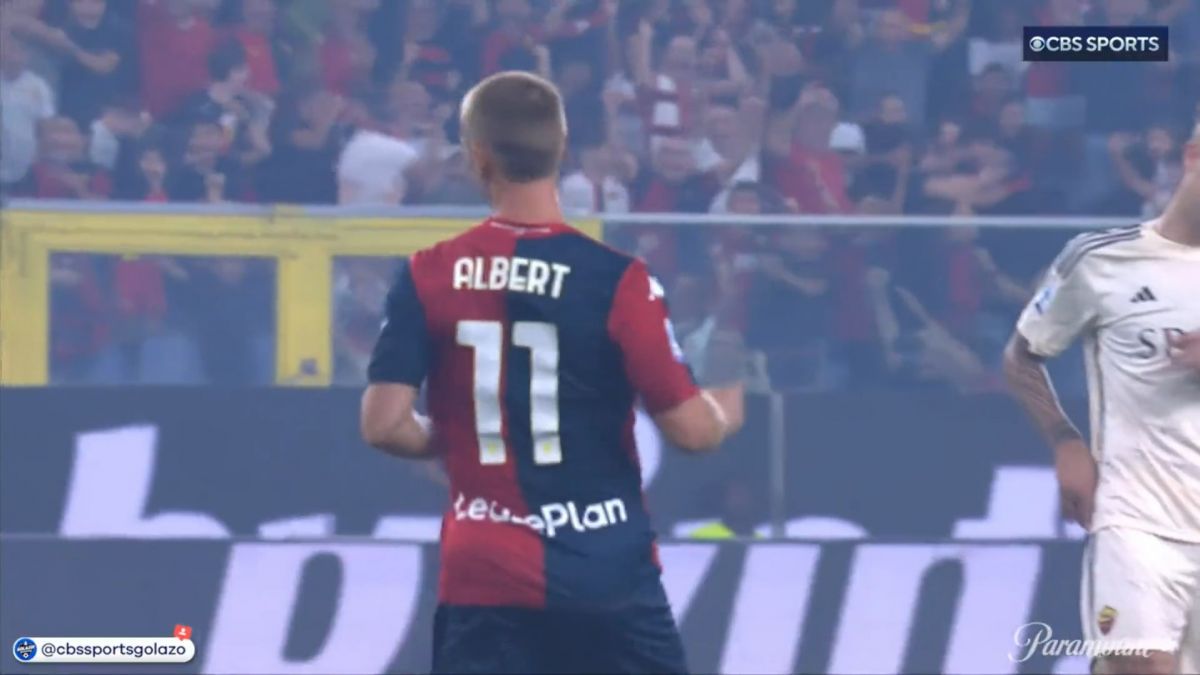 گل اول جنوا به رم (گودموندسون)