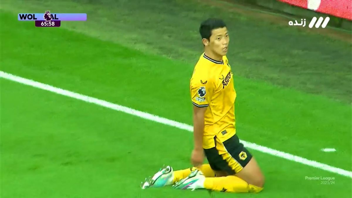 گل دوم ولورهمپتون به منچسترسیتی (چانگ)