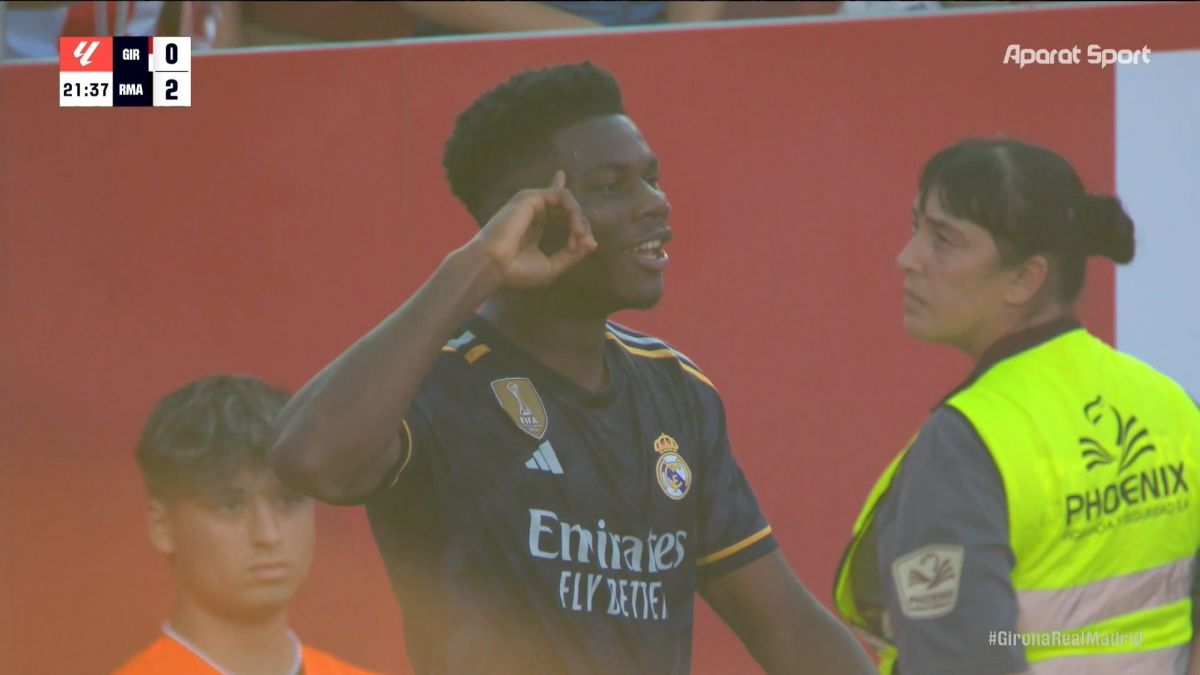 گل دوم رئال مادرید به خیرونا (شوامنی)