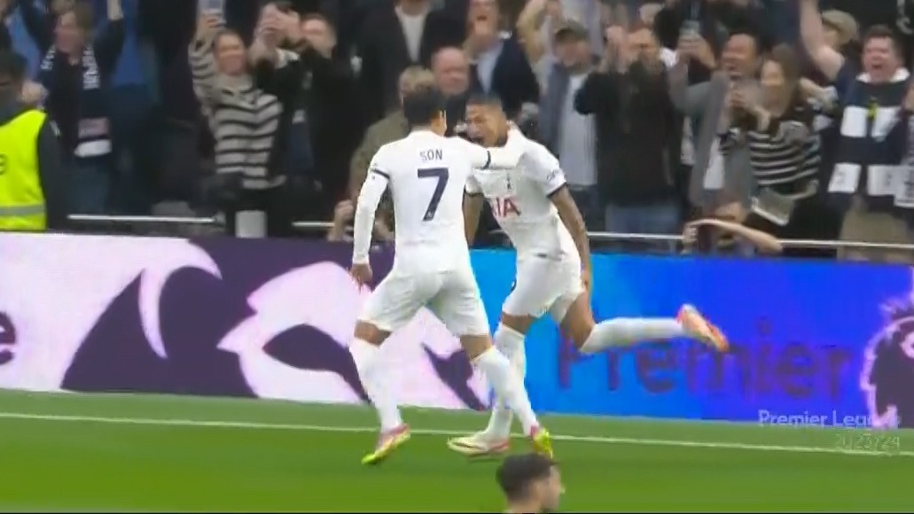 گل اول تاتنهام به لیورپول (سون هیونگ مین)