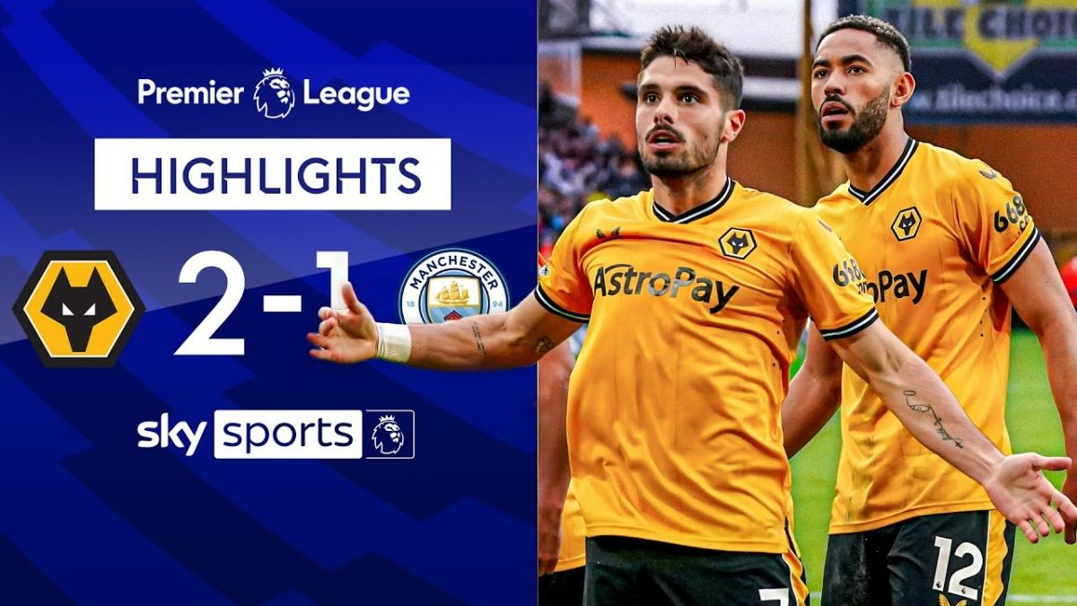 خلاصه بازی ولورهمپتون 2-1 منچسترسیتی