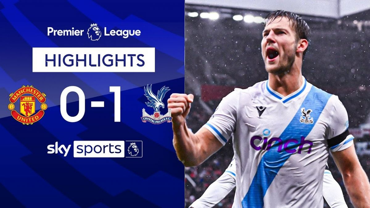 خلاصه بازی منچستریونایتد 0-1 کریستال پالاس