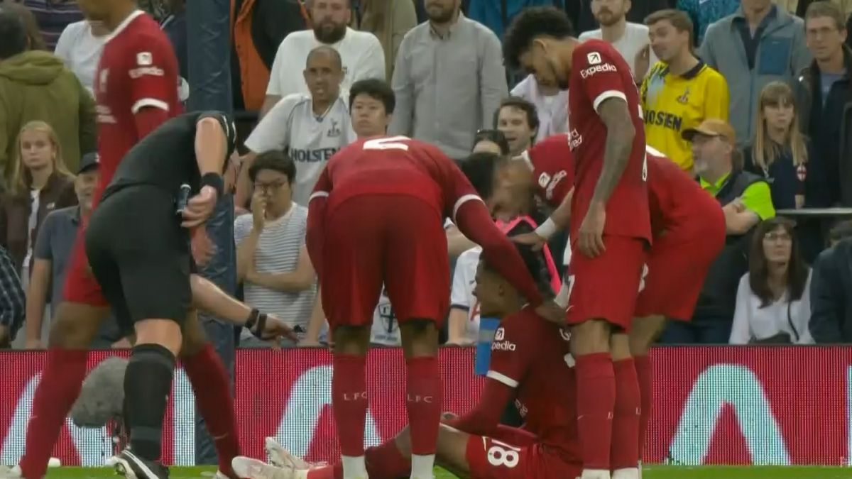 گل اول لیورپول به تاتنهام (گاکپو)