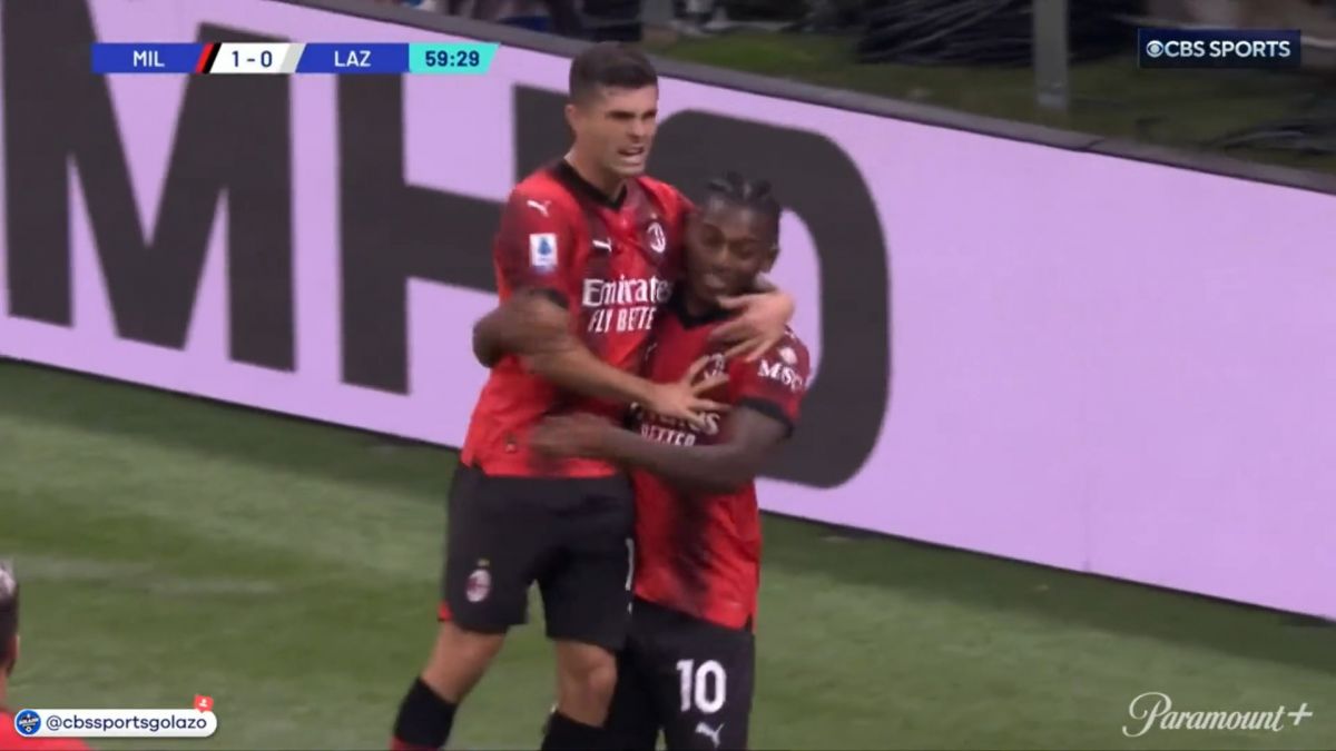 گل اول میلان به لاتزیو (پولیشیچ)