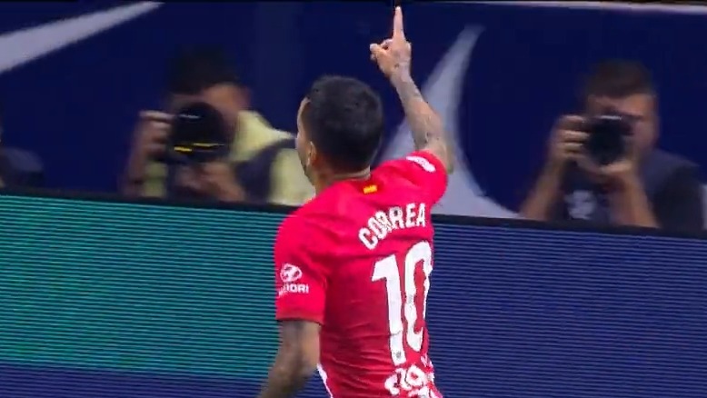 گل اول اتلتیکو مادرید به کادیز (آنخل کوره آ)