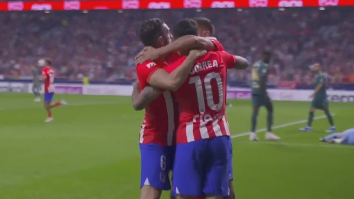 گل دوم اتلتیکو مادرید به کادیز (مولینا)