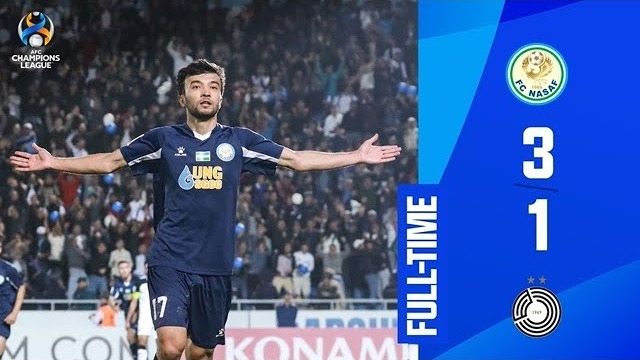 خلاصه بازی نسف قارشی 3-1 السد (دبل آمانوف)