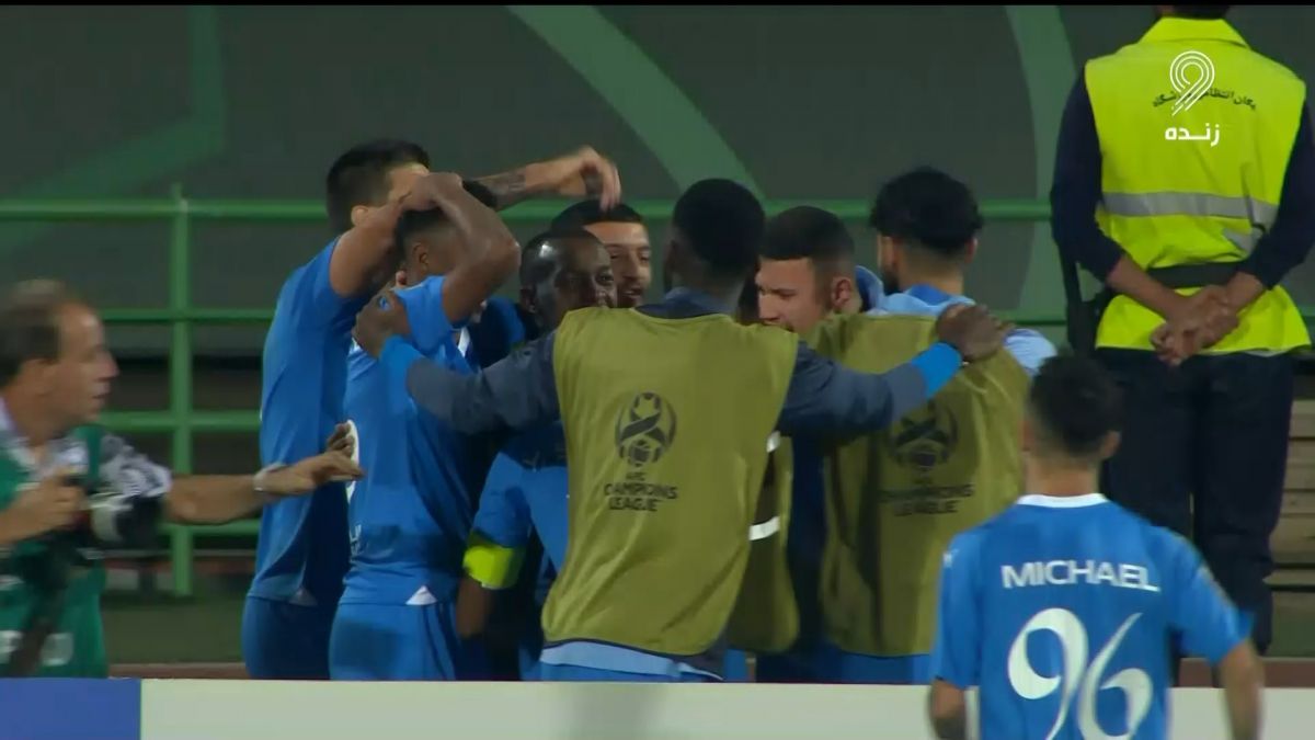 گل دوم الهلال به نساجی (نیمار)