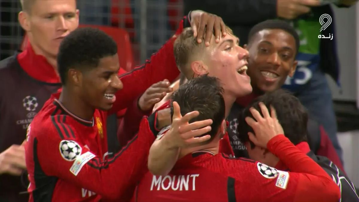 گل دوم منچستریونایتد به گالاتاسرای (دبل راسموس هویلوند)