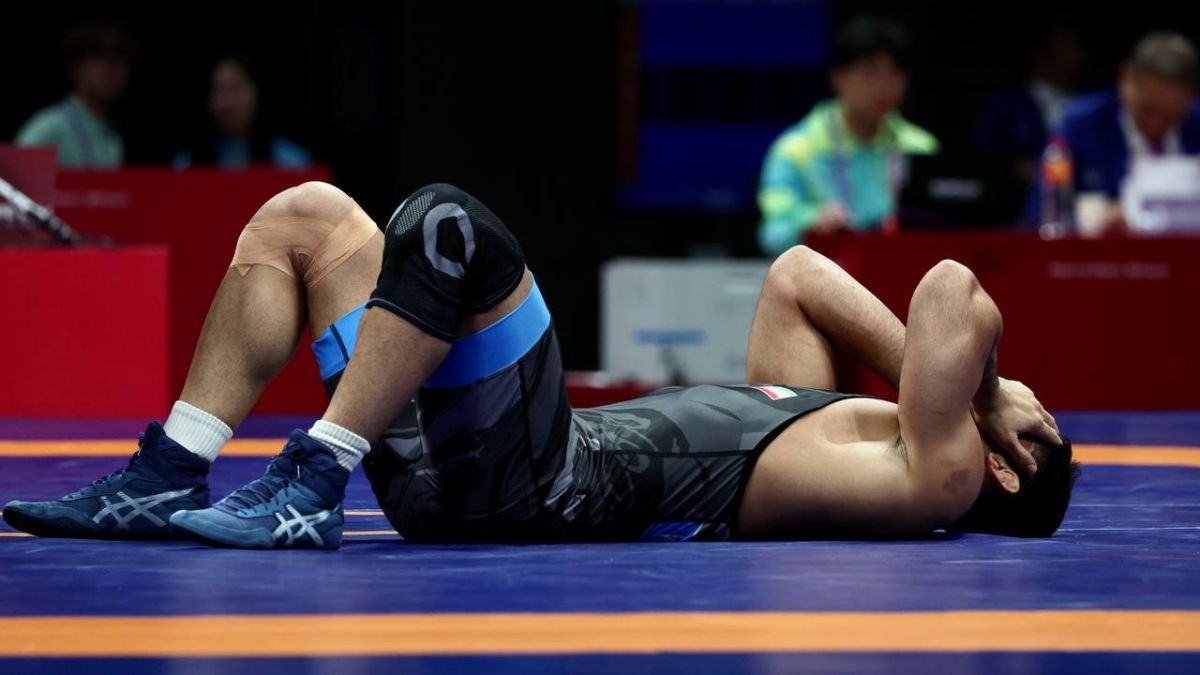 کسب مدال نقره برای امین کاویانی نژاد با شکست میلی متری مقابل نماینده قرقیزستان