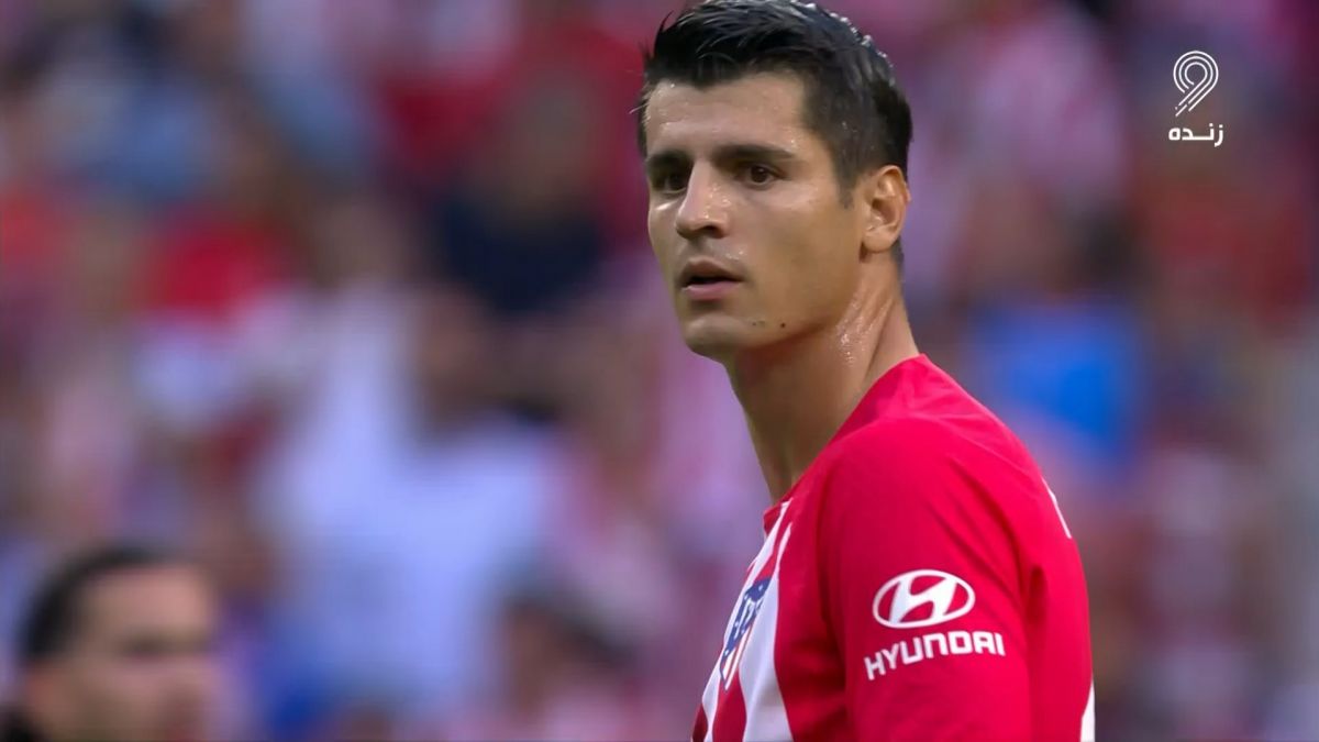 گل اول اتلتیکو مادرید به فاینورد (آلوارو موراتا)