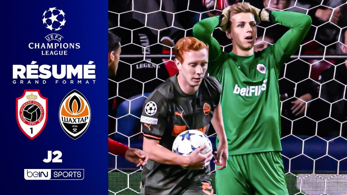 خلاصه بازی آنتورپ 2-3 شاختار