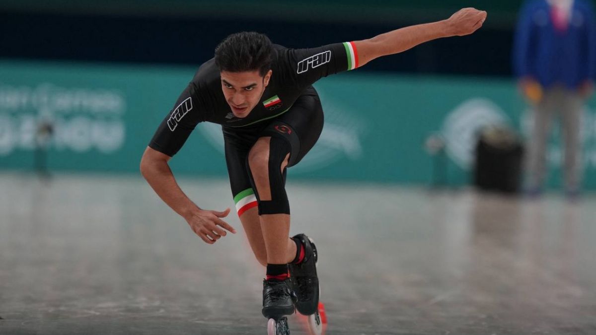 اجرای دوم امیرمحمد سواری در اسکیت فری استایل  با ثبت زمان 4.336