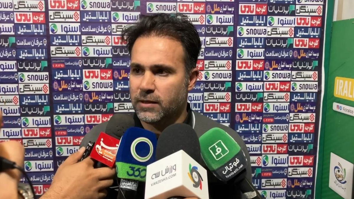 اختصاصی/ مصاحبه محمد نصرتی مربی تراکتور پس از برتری مقابل آلومینیوم اراک