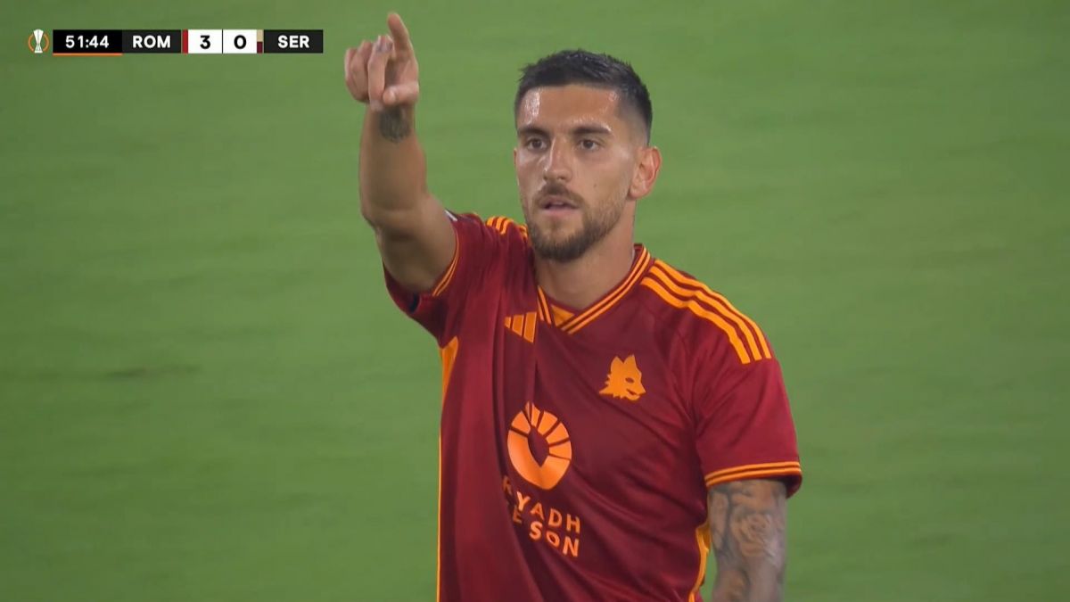 گل سوم رم به سروت (لورنزو پلگرینی)