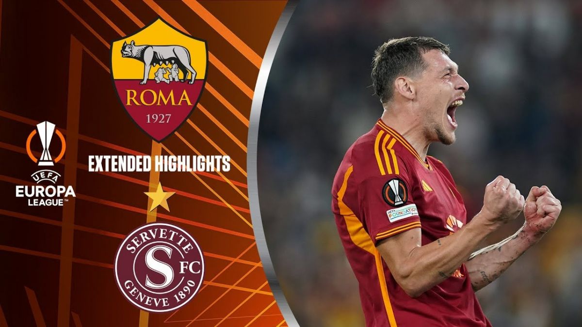 خلاصه بازی رم 4-0 سروت