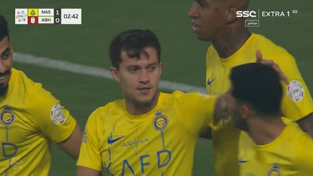 گل اول النصر به ابها (اوتاویو)