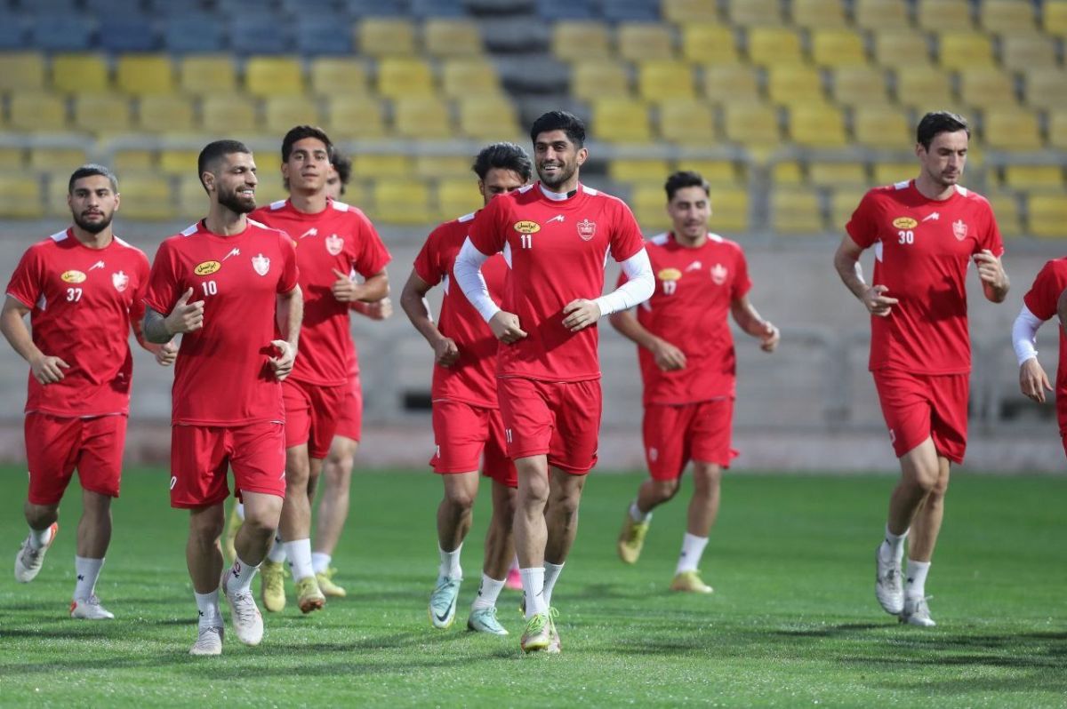 گزارش تمرین آدینه پرسپولیس