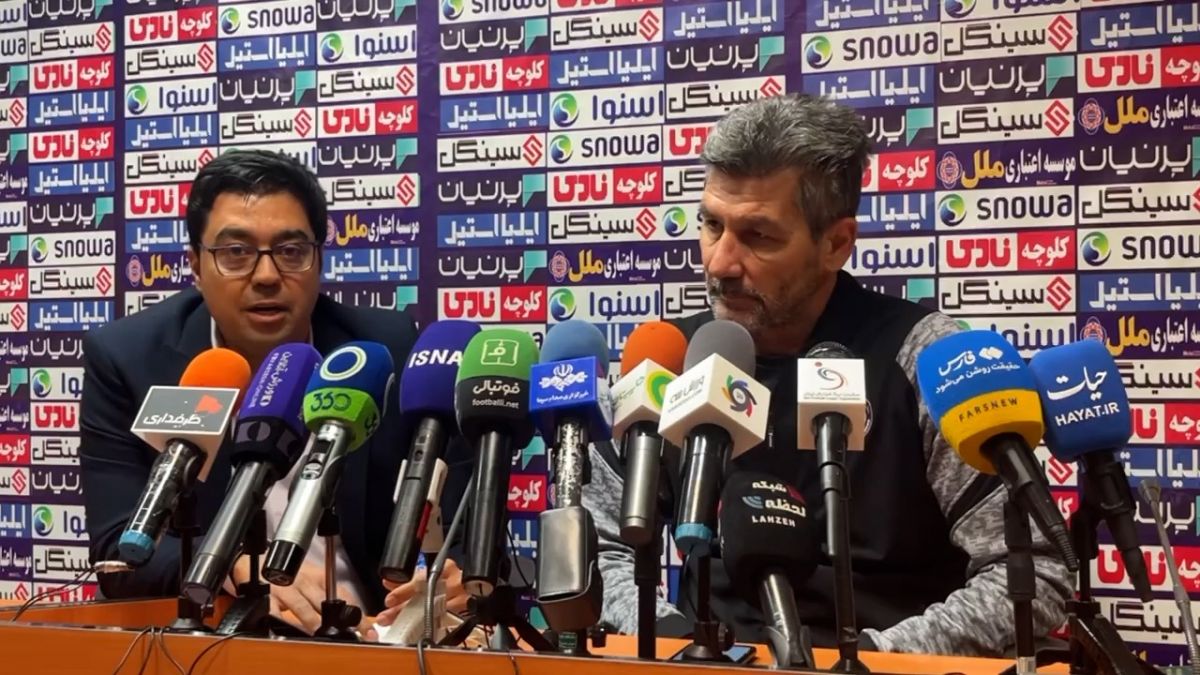 اختصاصی/ نشست خبری مارینوس اوزونیدیس سرمربی گل گهر سیرجان قبل از دیدار با پرسپولیس