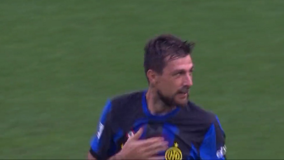 گل اول اینتر به بولونیا (فرانچسکو آچربی)