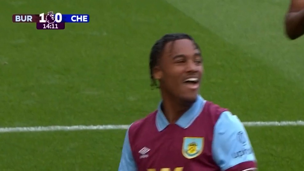 گل اول برنلی به چلسی (ویلسون اودوبرت)