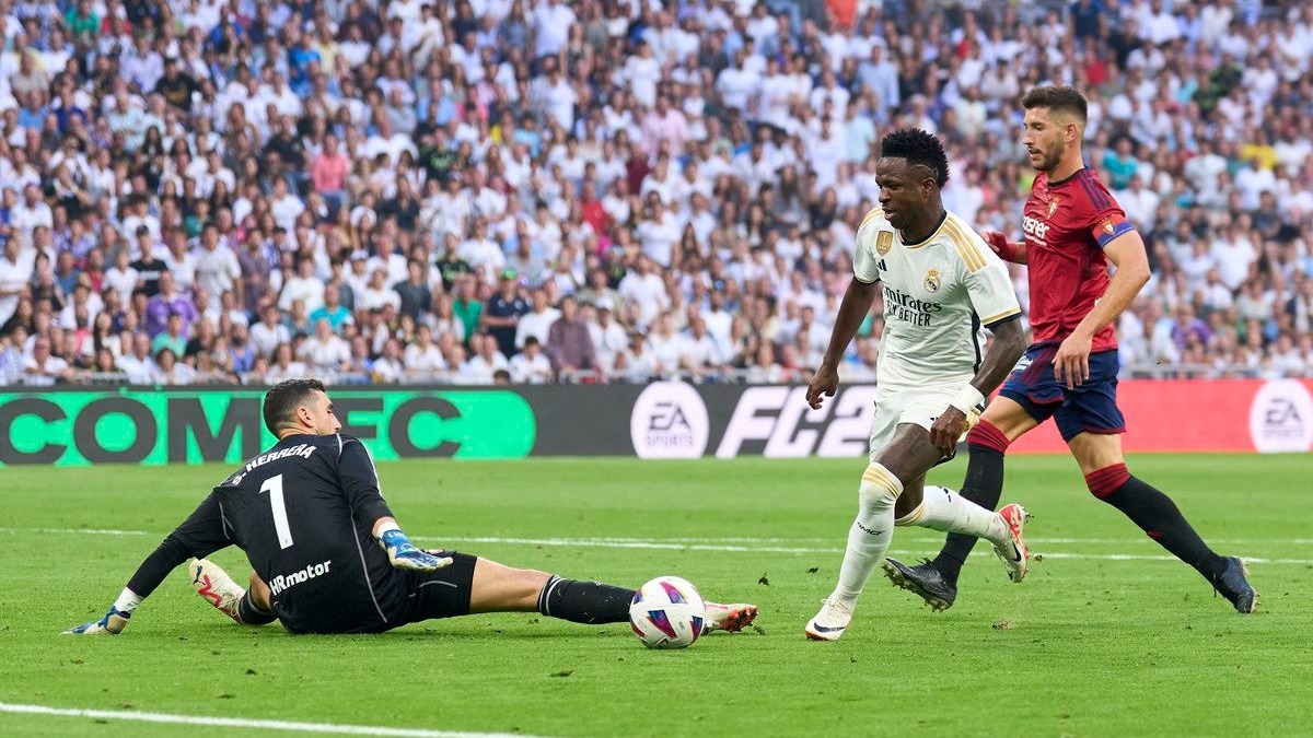 بازی کامل رئال مادرید 4-0 اوساسونا (لالیگا اسپانیا،هفته نهم،2024-2023)