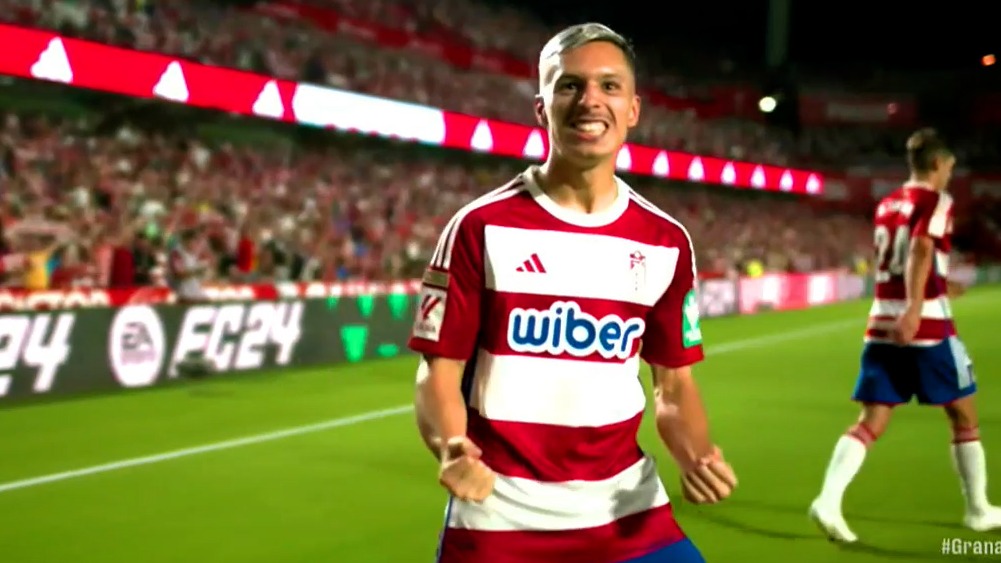 گل اول گرانادا به بارسلونا (برایان زاراگوزا) / ثانیه 18