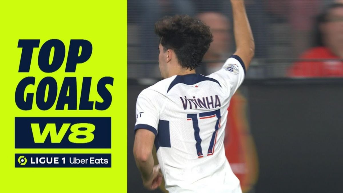 گلهای برتر هفته هشتم لیگ فرانسه 2023-2024 (گلهای زیبای از راه دور)
