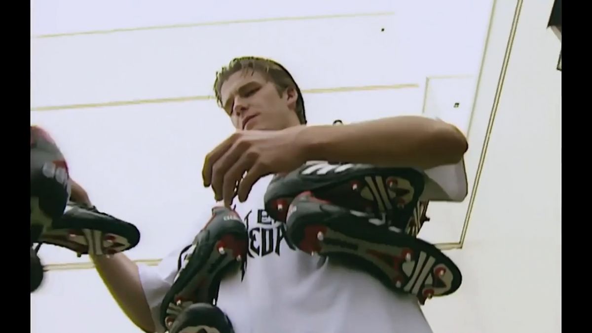 دوران آغاز حضور دیوید بکام در دنیای مد و تبلیغات و تبدیل شدن به سلبریتی