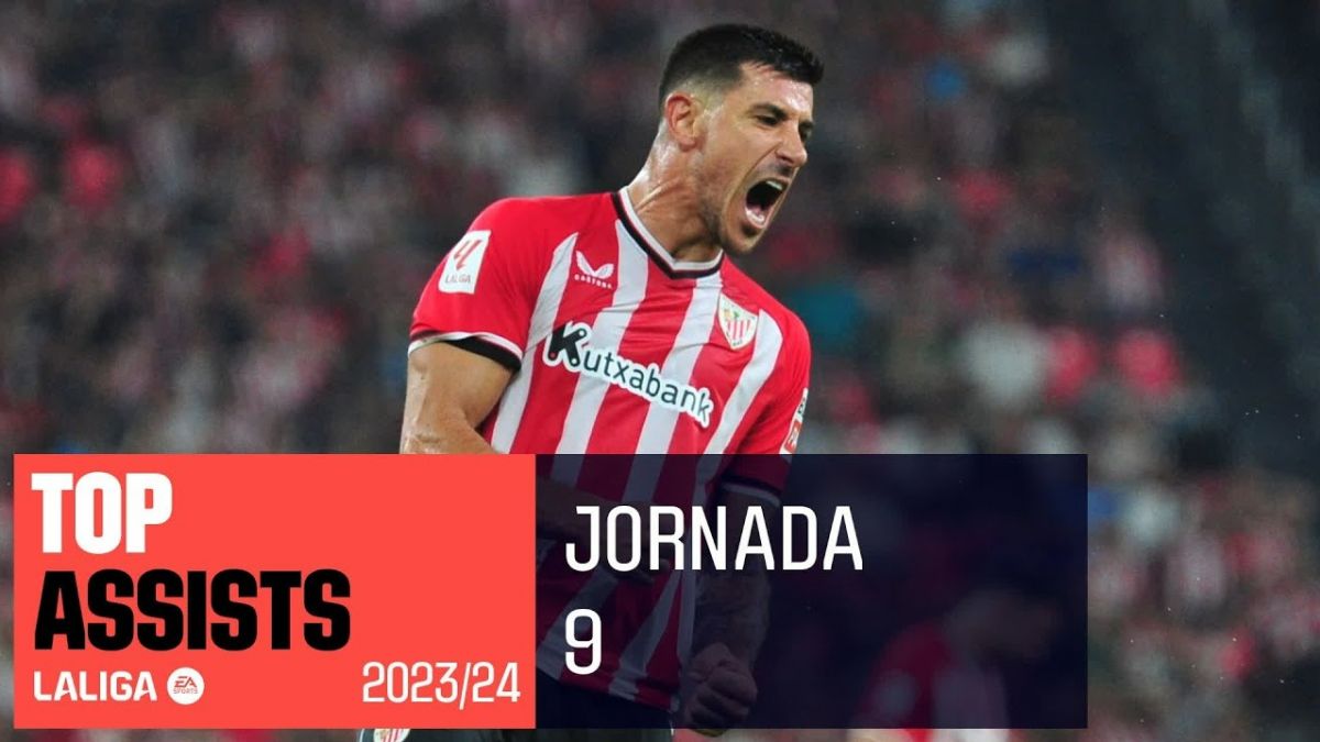 5 پاس گل برتر هفته نهم لالیگا 2023-2024 (کنترل توپ و پاس زیبای وینیسیوس)