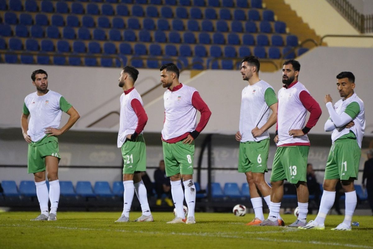 ملیپوشان آماده بازی با اردن شدند