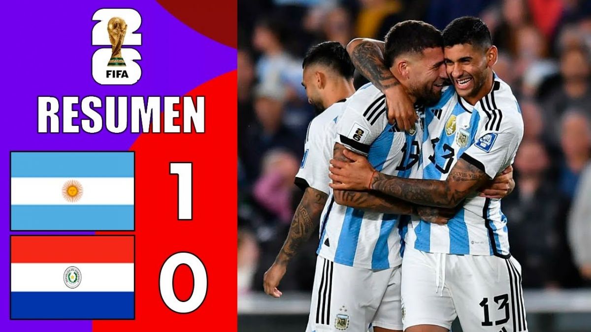 خلاصه بازی آرژانتین 1-0 پاراگوئه
