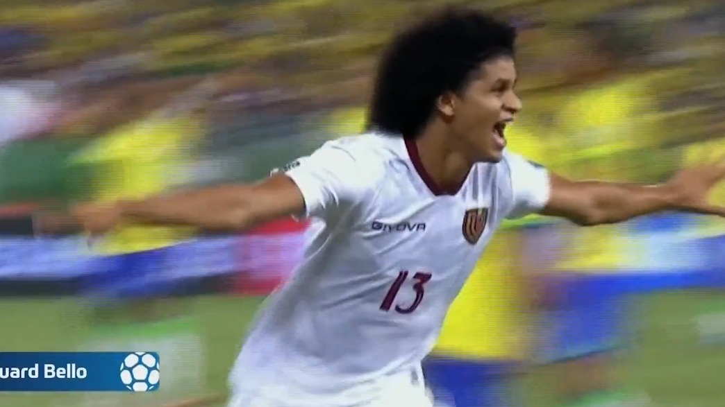 گل اول ونزوئلا به برزیل (سوپرگل فوق العاده بیو)