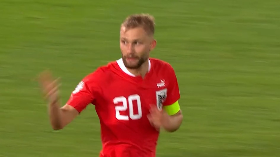 گل اول اتریش به بلژیک (لایمر)