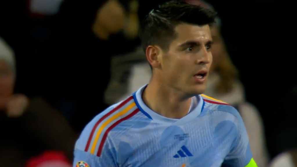 موراتا در نقش نانی؛ طمع مهاجم اسپانیا یک گل را از آن ها مقابل نروژ گرفت