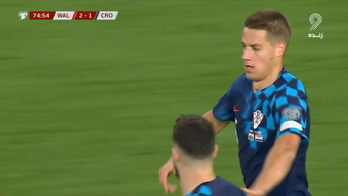 گل اول کرواسی به ولز (ماریو پاسالیچ)