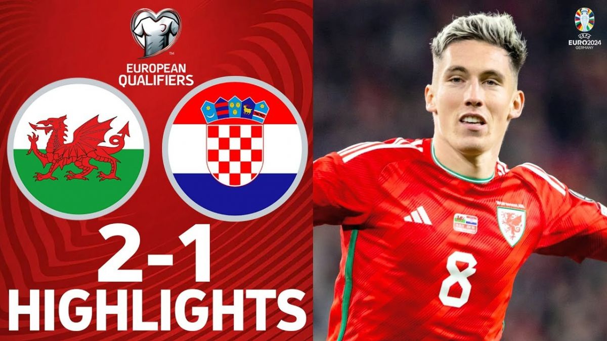 خلاصه بازی ولز 2-1 کرواسی