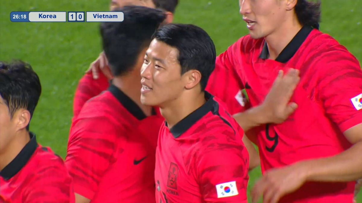 گل دوم کره جنوبی به ویتنام (هوانگ هی چان)