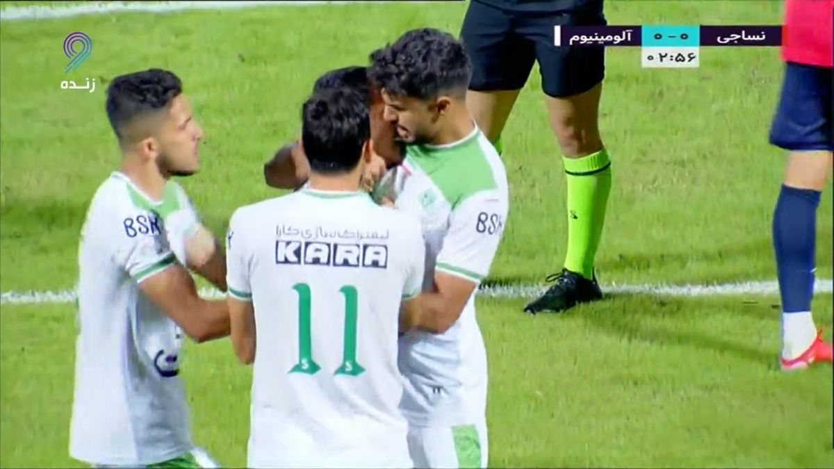 گل اول آلومینیوم اراک به نساجی (قهاری)