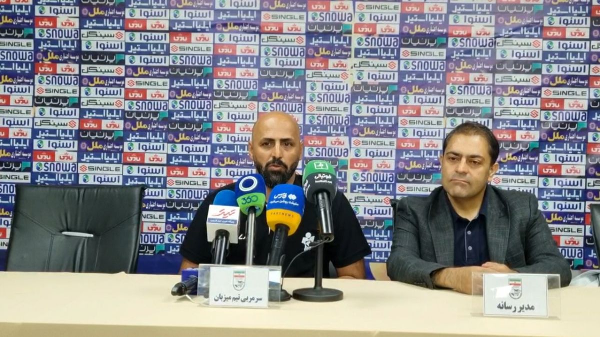 اختصاصی/ کنفرانس خبری حمید عبداللهی مربی پیکان پیش از تقابل با پرسپولیس