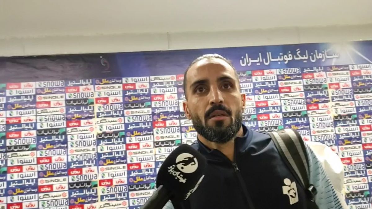 اختصاصی/ مصاحبه حامد پاکدل گلزن پیکان پس از شکست مقابل پرسپولیس