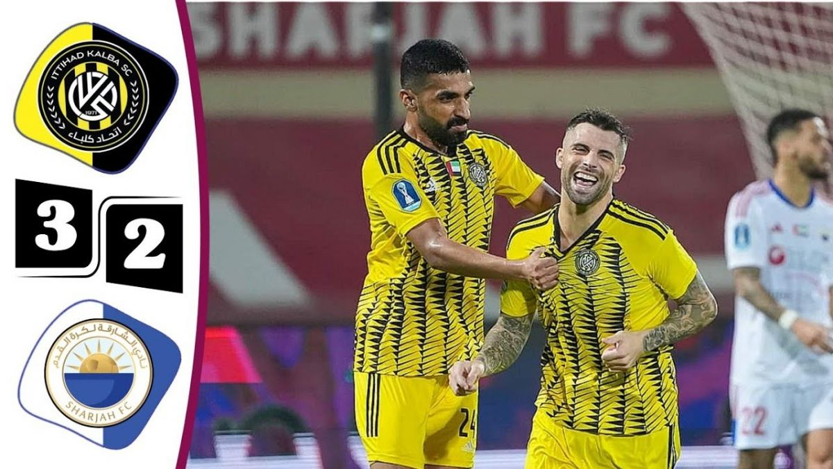 خلاصه بازی الشارجه 2-3 الاتحاد کلبا (1/4 نهایی لیگ کاپ امارات)