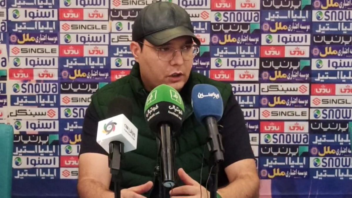 اختصاصی/ صحبتهای محمد ربیعی در نشست خبری پیش از دیدار ذوبآهن و مس رفسنجان