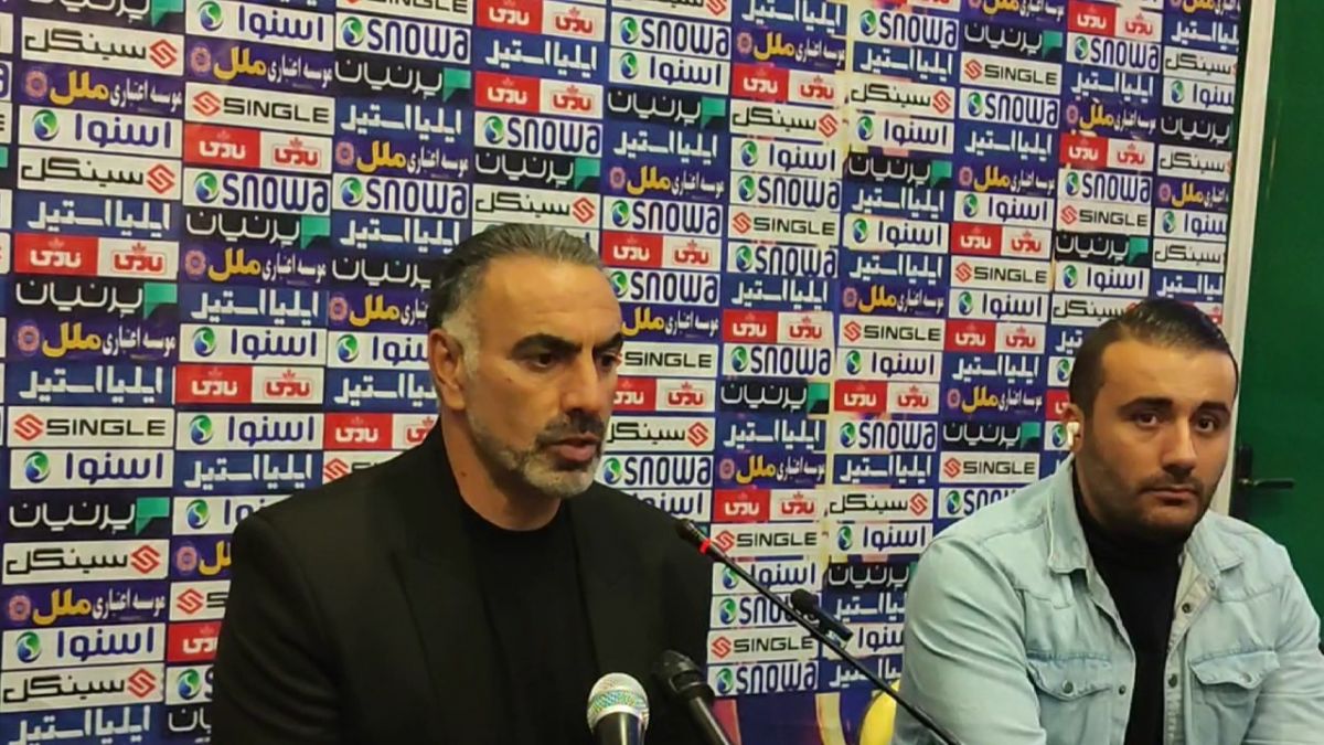 اختصاصی/ کنفرانس خبری محمود فکری پس از شکست هوادار مقابل نساجی