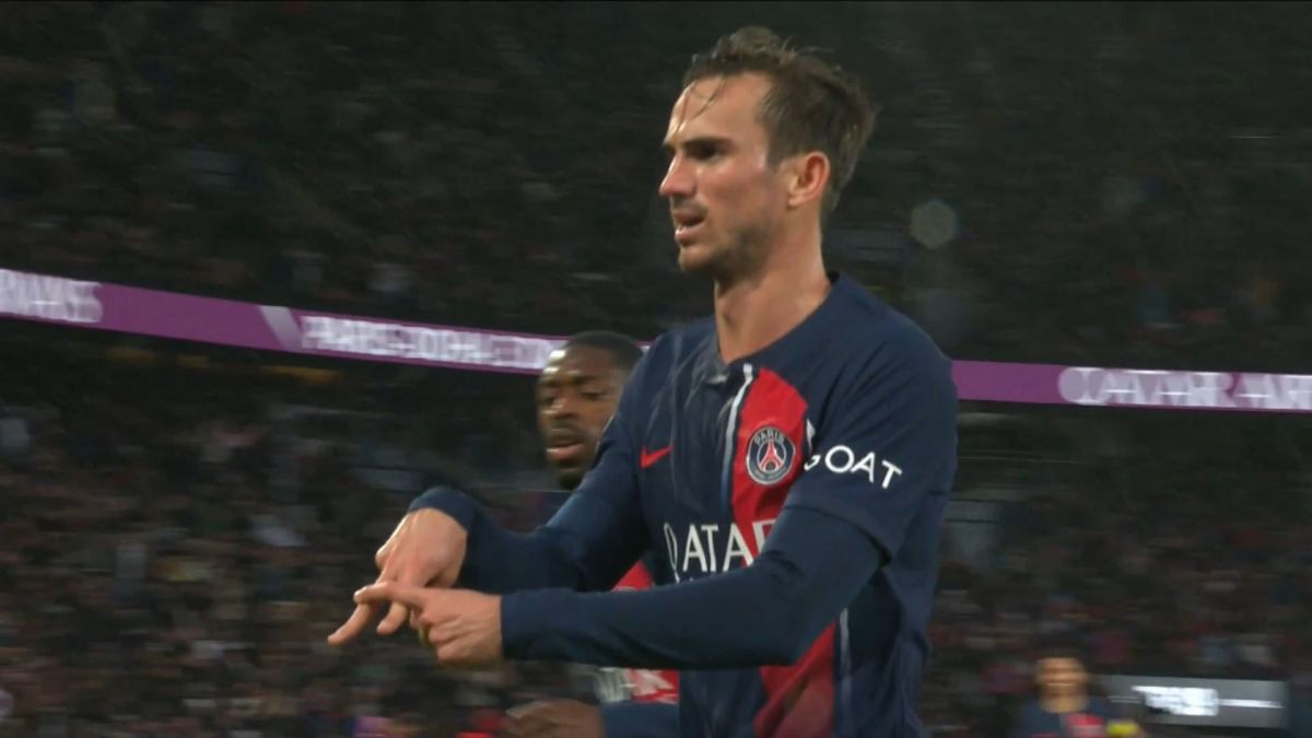 گل سوم پاری سن ژرمن به استراسبورگ (فابیان رویز)