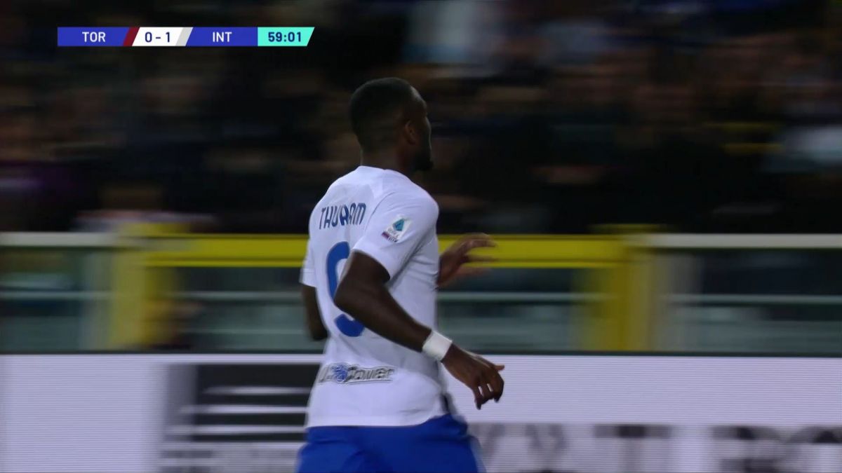 گل اول اینتر به تورینو (مارکوس تورام)